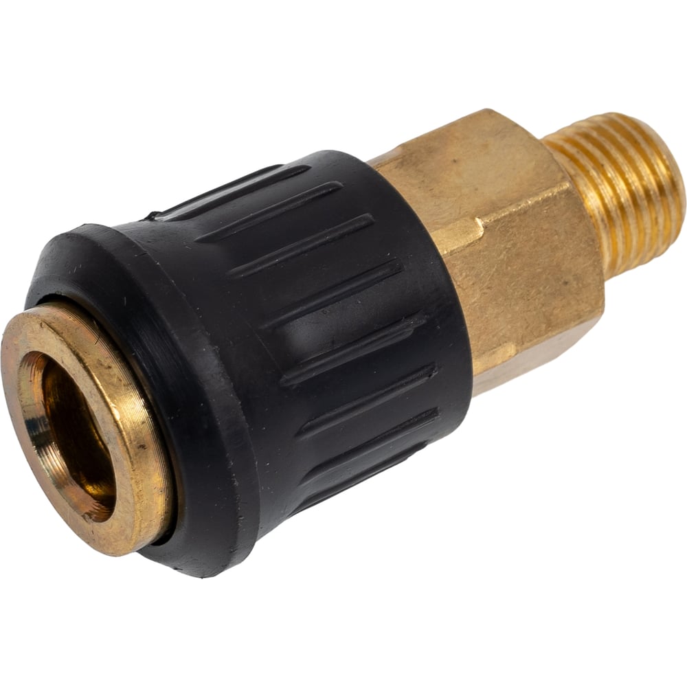 Изображение товара Быстросъемный адаптер UNIVERSAL black М1/4 дюйма для пневматики и трубопроводов