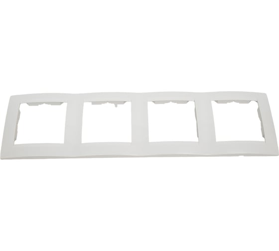 Изображение товара Четырехместная рамка, белая Simon 1500640-030