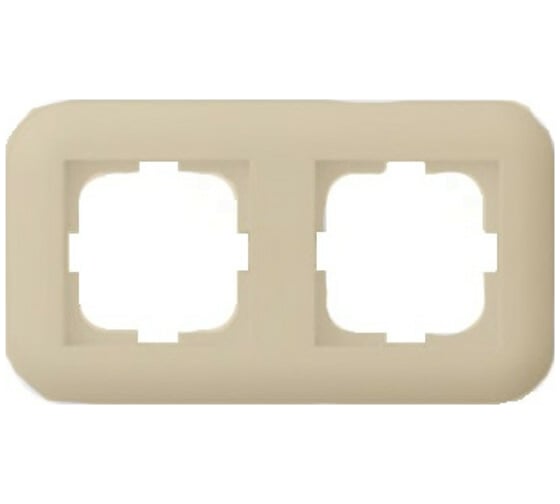 Изображение товара 2-постовая рамка OVIVO Loft крафтовый 404-060006-226