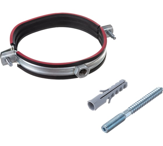 Изображение товара Трубный хомут Gigant х-т комплект оцинк 4", 108-116 мм, М10 G/1/77