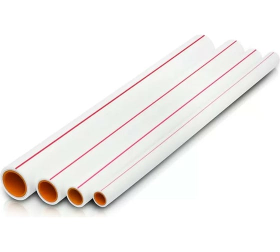 Изображение товара Труба армированная алюминием Blue Ocean PN25/SDR7,4 - 25x3,5 (внахлёст) PPR-AL-PPR(W) OLW-25