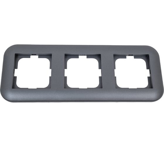 Изображение товара 3-постовая рамка OVIVO Loft дымчатый 404-110011-227