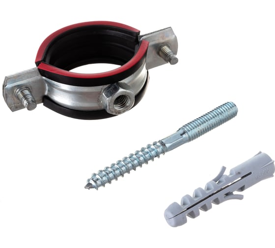 Изображение товара Трубный хомут Gigant х-т комплект оцинк 1 1/4, 39-46, М8 G/1/73