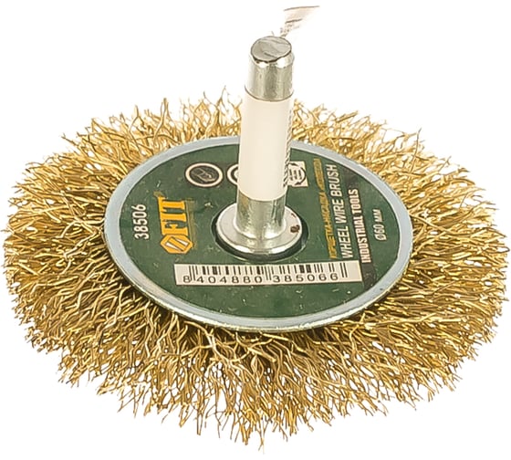 Изображение товара Корщетка дисковая прямая (60 мм) для дрелей FIT IT 38506