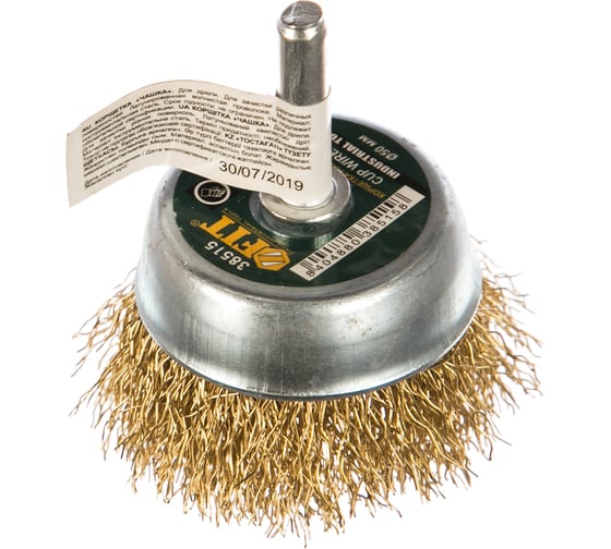 Изображение товара Корщетка-чашка 50 мм для дрелей FIT IT 38515