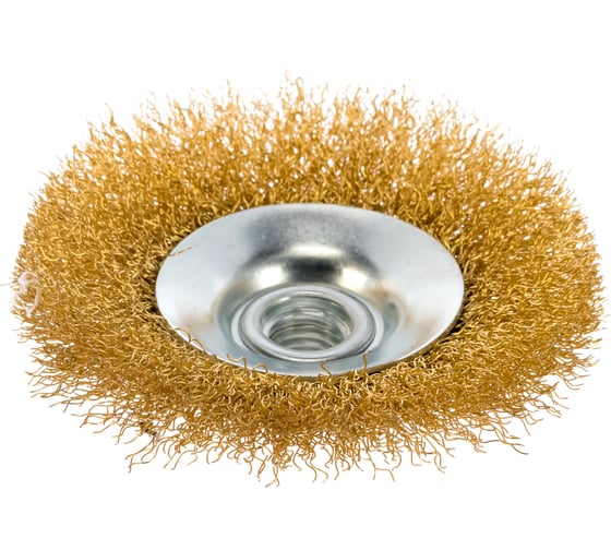 Изображение товара Корщетка-колесо с наклоном (100 мм; М14) для УШМ FIT IT 39050