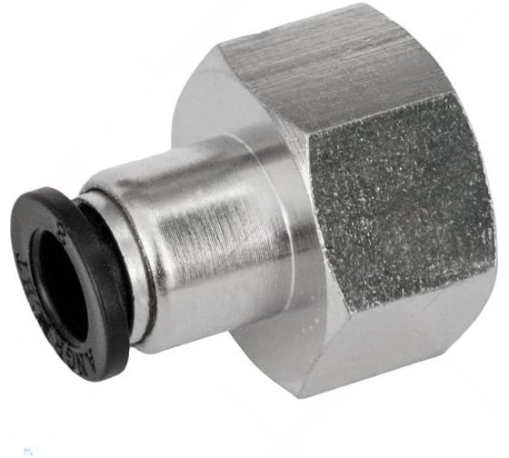 Изображение товара Фитинг прямой трубки ПВХ внутренняя резьба M22х1.5 мм - 12 мм, 10 шт Дали-Авто DA-01312