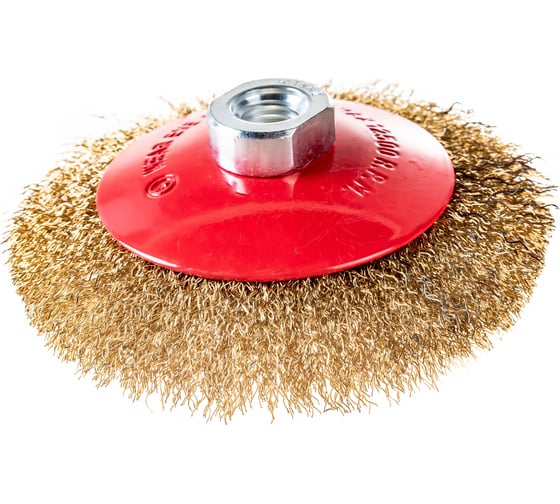 Изображение товара Корщетка-колесо с наклоном (115 мм; М14) для УШМ  FIT IT 39051