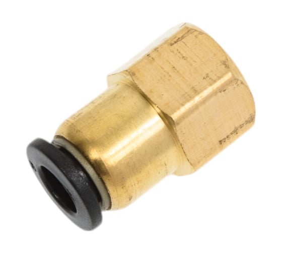 Изображение товара Фитинг прямой трубки ПВХ внутренняя резьба M12х1.25 мм - 6 мм, 10 шт Дали-Авто DA-01301