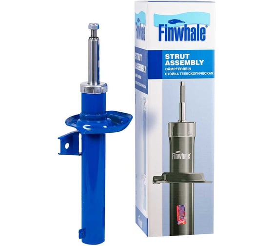 Изображение товара Амортизатор передний газовый SKODA Octavia (04-), Superb (08-)/VW Golf (03-), Jetta (05-), Touran (03-), Tiguan (5N1/5N2), Passat (05-10)/Audi A3 (03-) FINWHALE 13078GU