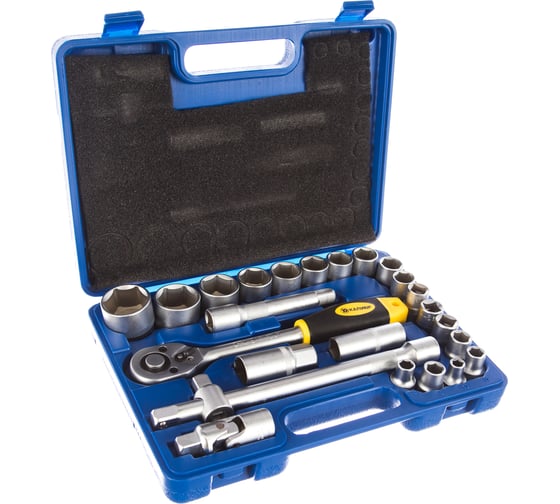 Изображение товара Набор слесарно-монтажный 24 предмета Калибр НСМ-24 00000048766