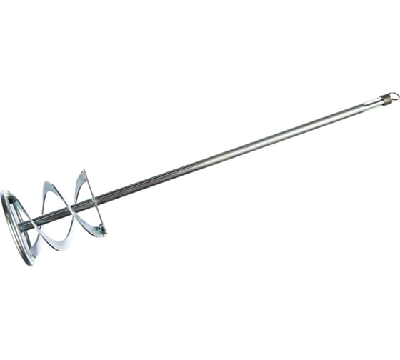 Изображение товара Мешалка металлическая оцинкованная Профи (80х400 мм; SDS-plus) для дрелей FIT IT 04258