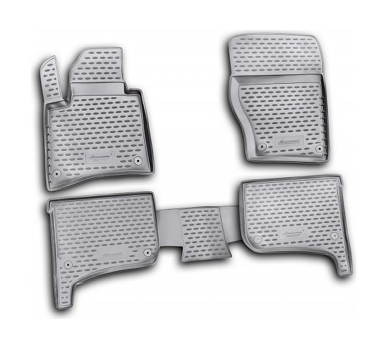 Изображение товара Автомобильные полиуретановые коврики в салон VW Touareg 3D, 2010, 4 шт. ELEMENT NLC.3D.51.31.210k