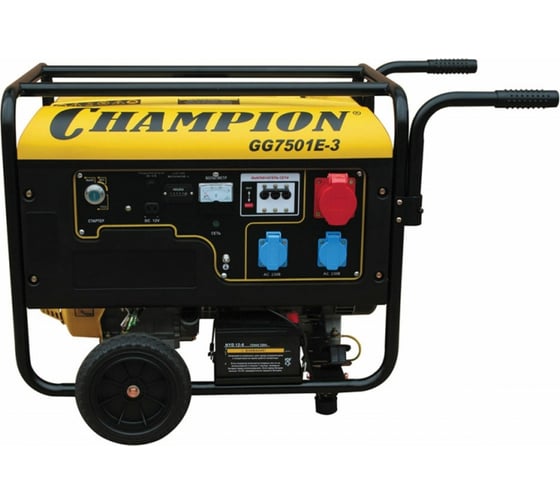 Изображение товара Генератор CHAMPION GG7501E-3