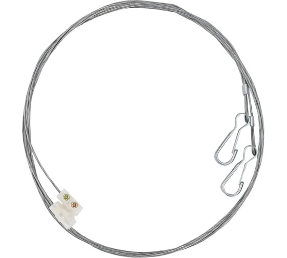 Изображение товара Комплект крепления для световых табло SLT Т -ОП и -Д к потолку (трос 1 м.) 10503