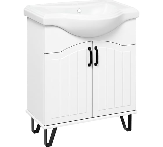 Изображение товара Тумба Runo Марсель 65 белая под умывальник Классик 65 00-00001200