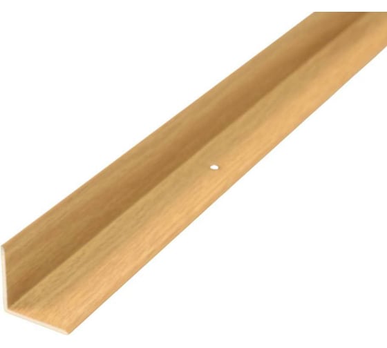 Изображение товара Внутренний угол РУССКИЙ ПРОФИЛЬ 20х20 мм, 0.9 м, дуб светлый 4660003183191