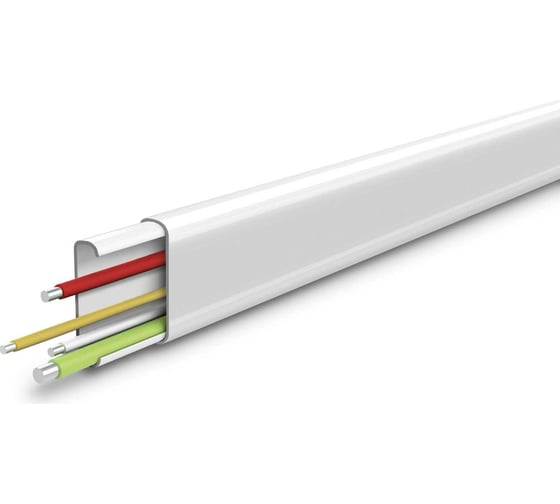 Изображение товара Кабель-канал DECONIKA 15х10мм 2,2м 001 Белый Д-КК15х10 001 БЕЛ