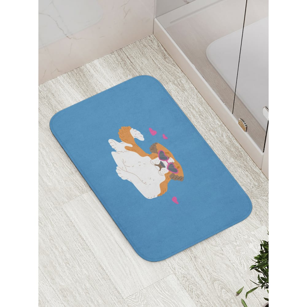 Противоскользящий коврик для ванной JOYARTY игрушка для ванной дельфин