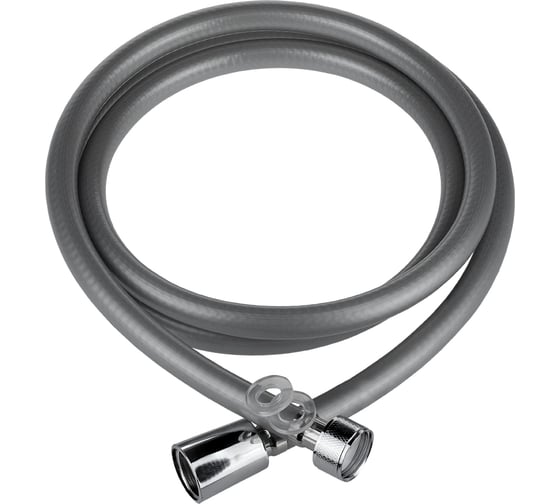 Изображение товара Шланг для душа ELKA 1/2"-1/2", 150 см, ПВХ, серый ТД.030425