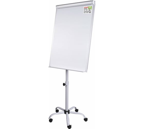 Изображение товара Магнитно-маркерная доска-флипчарт Staff 70x100 см, передвижная, на пятилучии 238003