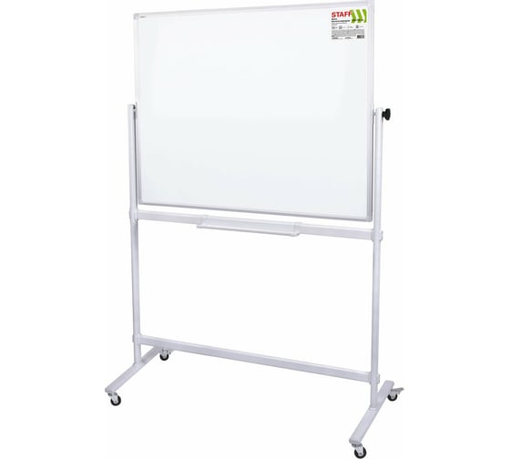 Изображение товара Двусторонняя магнитно-маркерная доска Staff на стенде, 100x150 см 238012