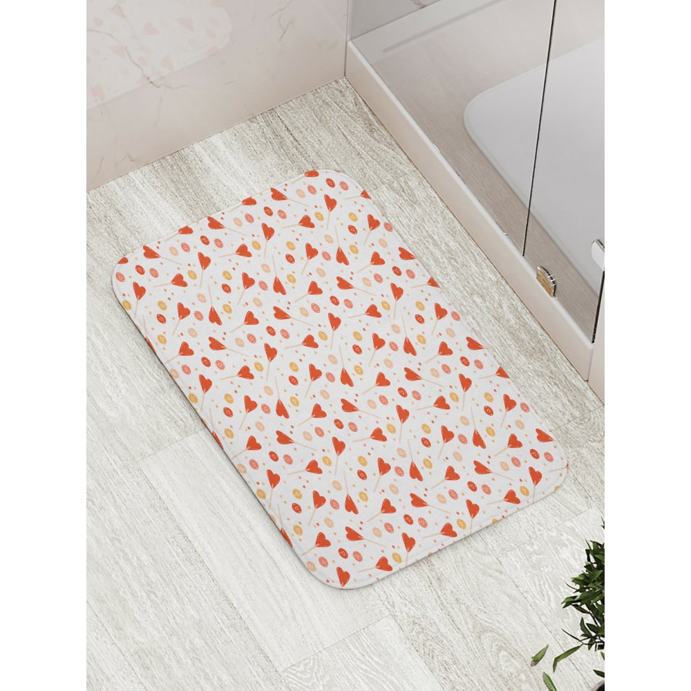 Противоскользящий коврик для ванной JOYARTY коврик для ванной доляна воздух 50×80 см микрофибра