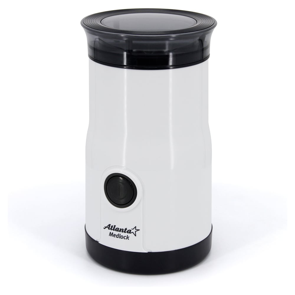 Изображение товара Электрическая кофемолка Atlanta ATH-3398 белая компактная и мощная