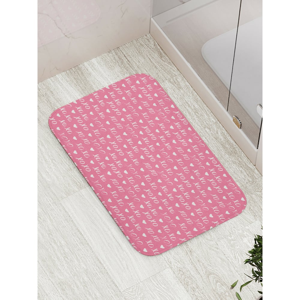 Противоскользящий коврик для ванной JOYARTY коврик резиновый для виброплиты vp80 567х477х5