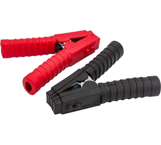 Изображение товара Зажим ОНЛАЙТ 90 190 oac-500a-200-h2 (крокодил, 500 а, упаковка 2шт) 90190