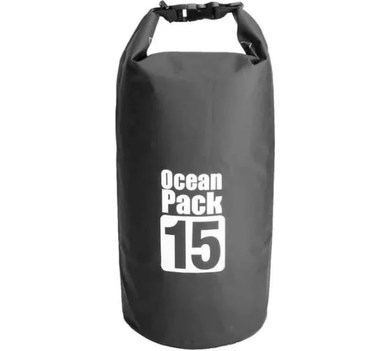 Изображение товара Гермомешок ZDK Nonstopika Ocean 15 л, черный ocean02