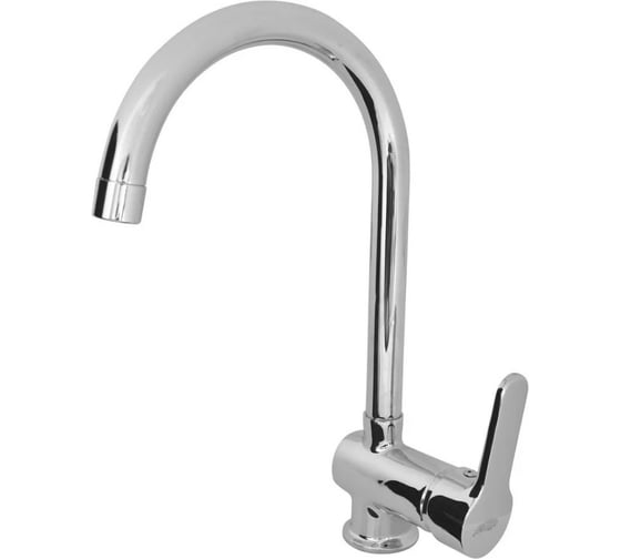 Изображение товара Смеситель кухонный Guven Orkide в форме лебедя 9703