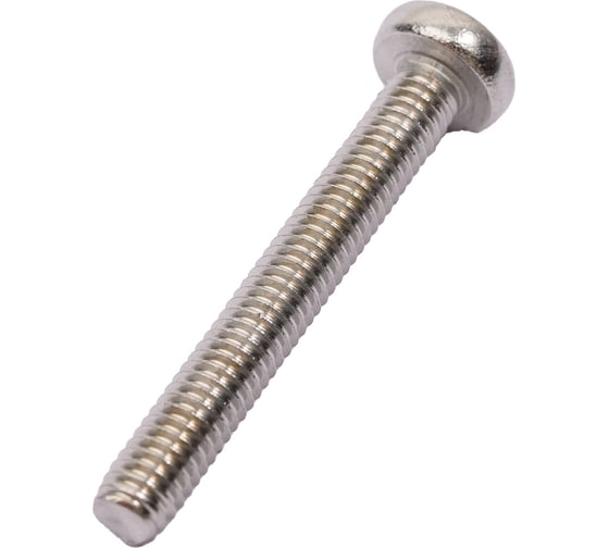 Изображение товара Винт КРЕП-КОМП полуцилиндрическая головка, DIN 7985, нерж. А2, 4х30 25 шт. вцн430мф