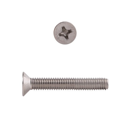 Изображение товара Потайной винт КРЕП-КОМП DIN 965, нерж. А2, 5х8, 500 шт. впн58