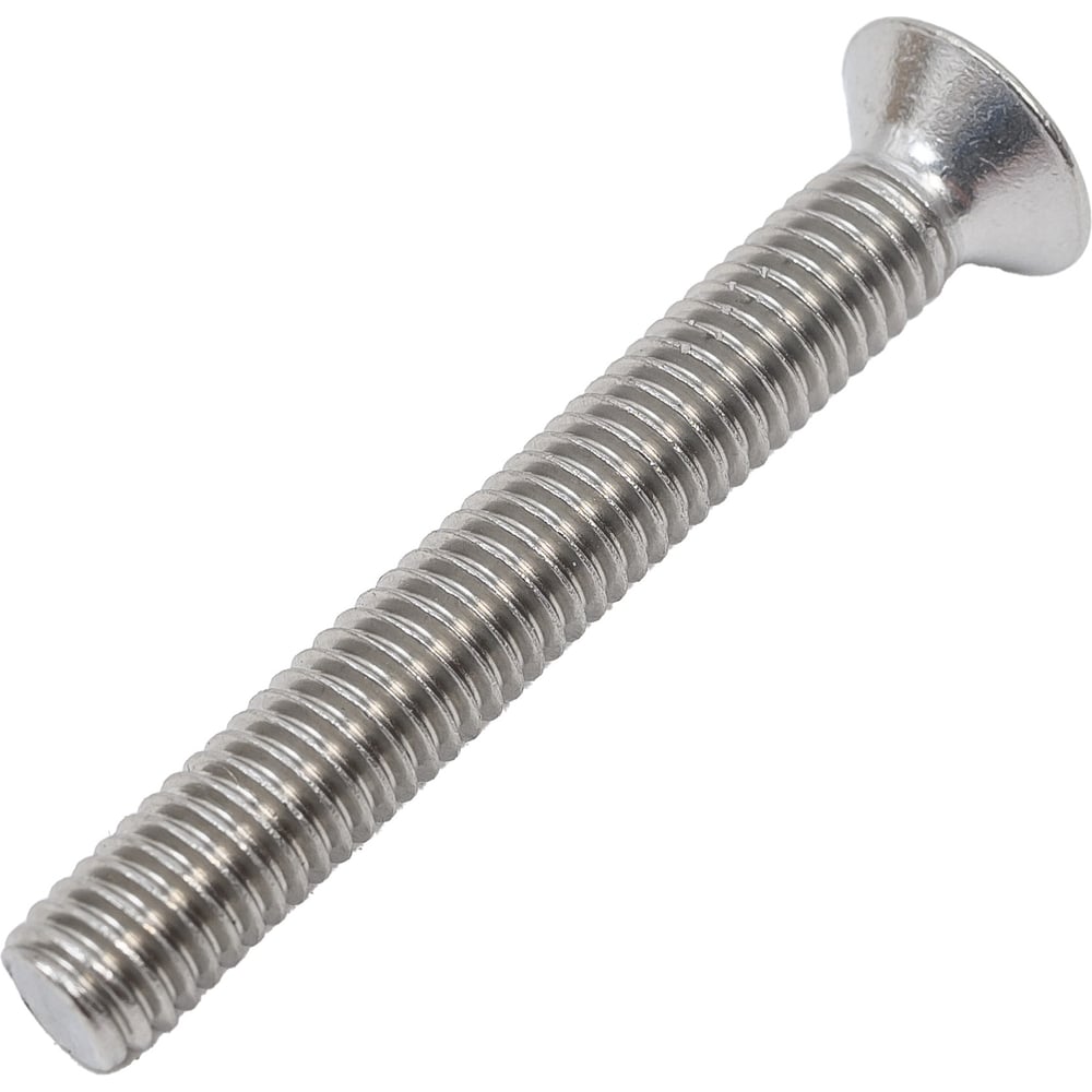 Изображение товара Потайной винт КРЕП-КОМП DIN 965 6x45 нержавеющая сталь А2 200 шт