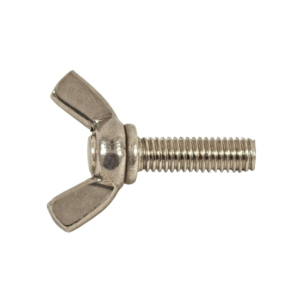 Изображение товара Винт-барашек КРЕП-КОМП американский тип DIN 316 нерж. А2 6х20 25 шт