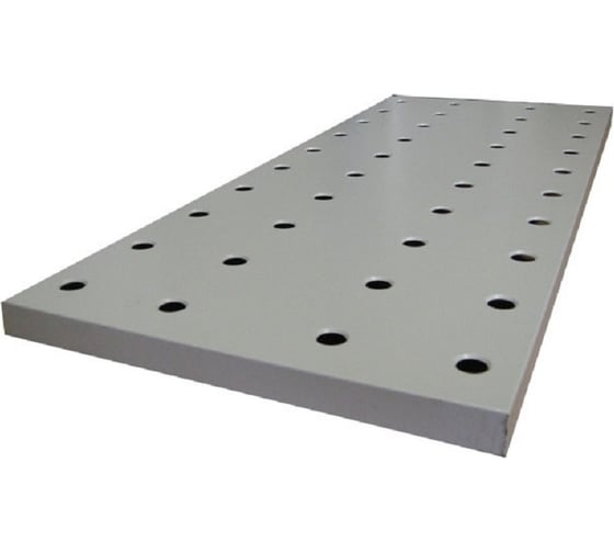 Изображение товара Перфорированная полка ООО ФУРАМА СТФ 1100x300 мм, серая СТФ-П11.3п