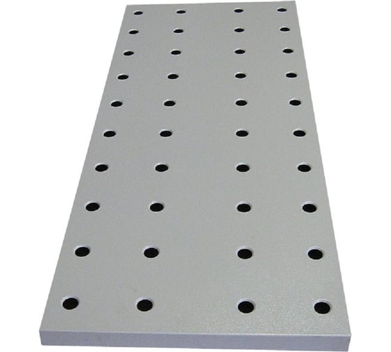 Изображение товара Перфорированная полка ООО ФУРАМА СТФ 700x300 мм, серая СТФ-П7.3п