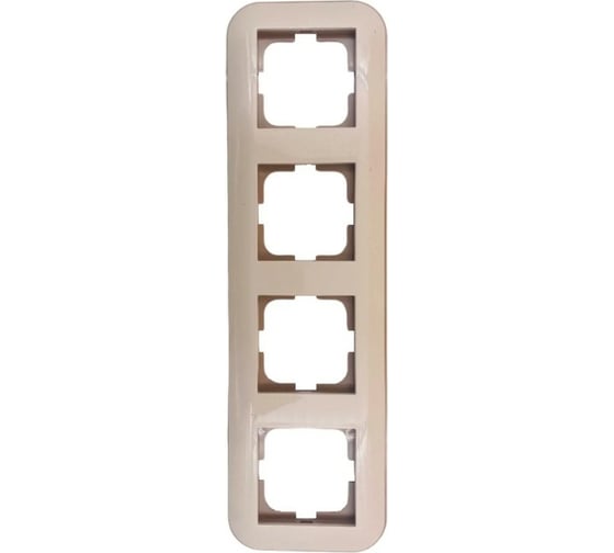 Изображение товара 4-постовая рамка OVIVO Loft крем/крафт 404-020006-228