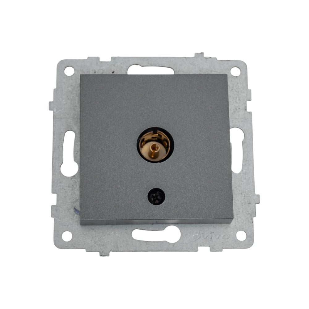 Изображение товара Телевизионная розетка OVIVO Loft оконечная дымчатый 600-000311-225