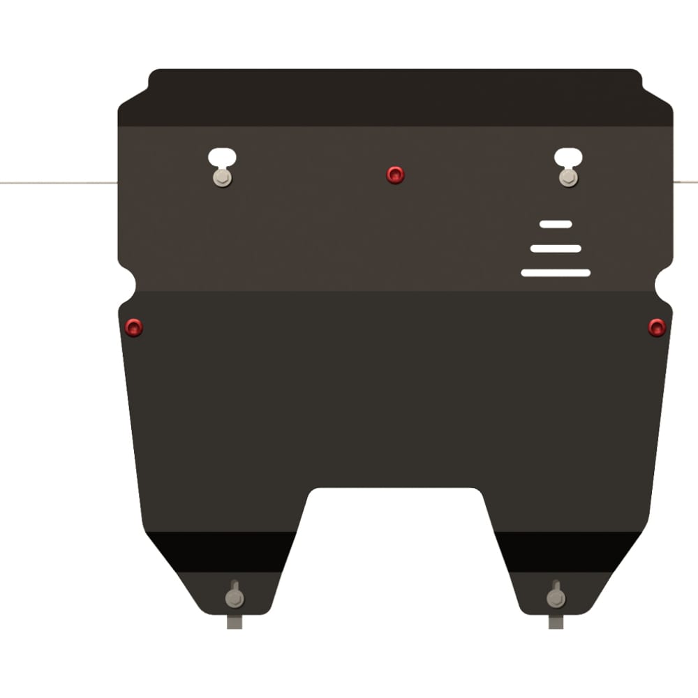 Защита картера и КПП для VOLVO XC 90 V8 2002-2015 4, 4, гнутая, сталь 2.5 мм, с крепежом sheriff