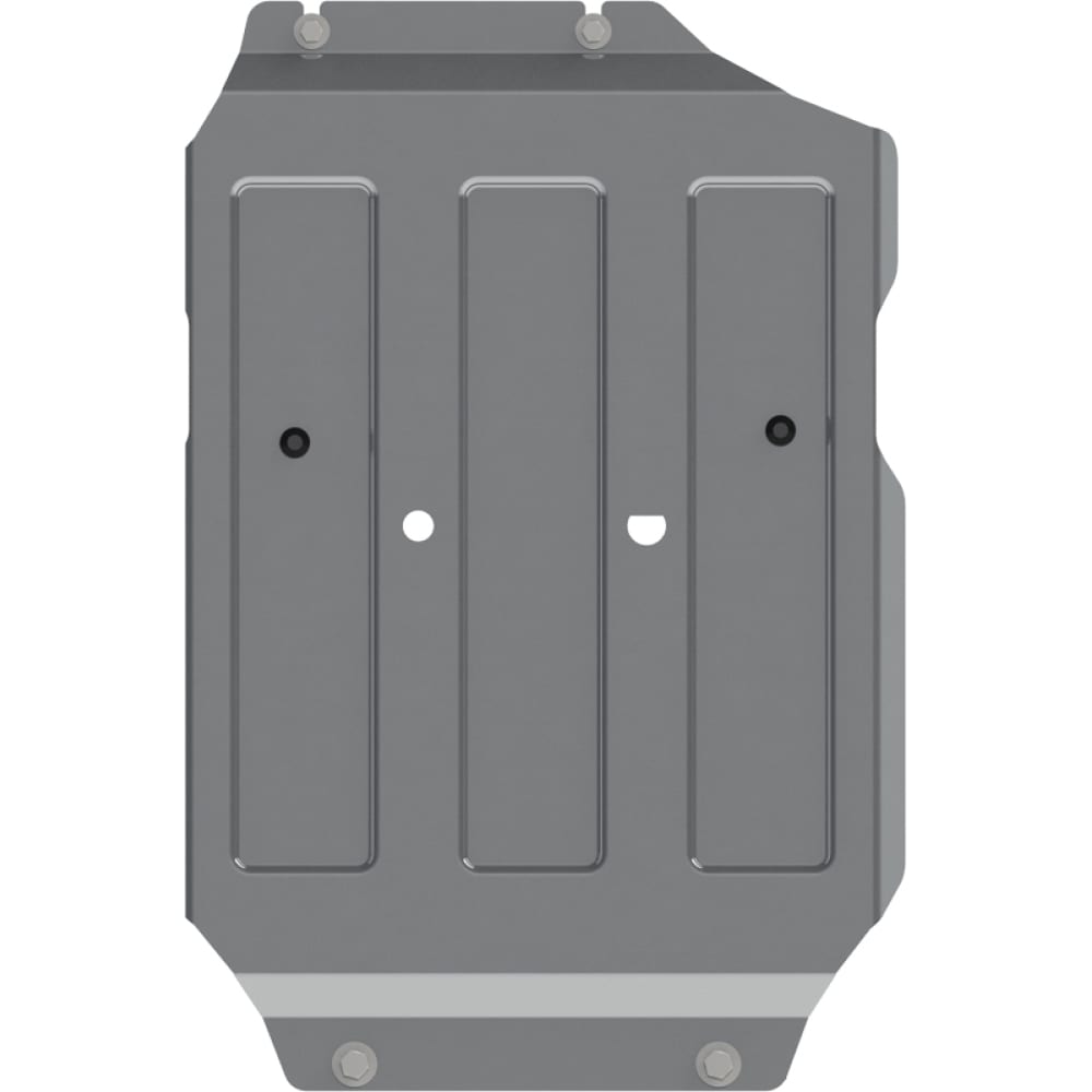 Защита кпп для NISSAN Navara 2015-2.3 TD (190 h.p. 140 kw), универсальнай штамповка, AL 4 мм, с крепежом sheriff