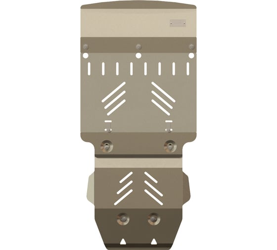 Изображение товара Защита картера и КПП SHERIFF для BENTLEY Mulsanne 2011-2020 6.84 AT, гнутая ,Анод. АМг2 S=5, с крепежом 2253