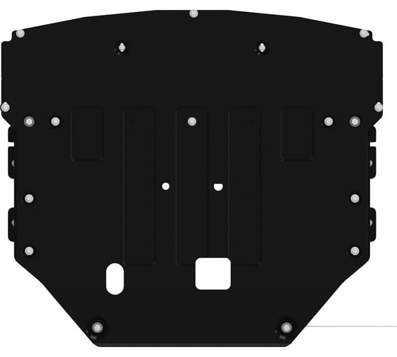 Изображение товара Защита картера и КПП SHERIFF для KIA Carnival 2014-2021 2.2TDi AT FWD, универсальнай штамповка, сталь 2.0 мм, с крепежом 4266