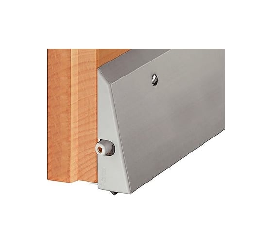 Изображение товара Накладка на накладной порог Hafele алюминий, серый, 750 мм 950.10.901