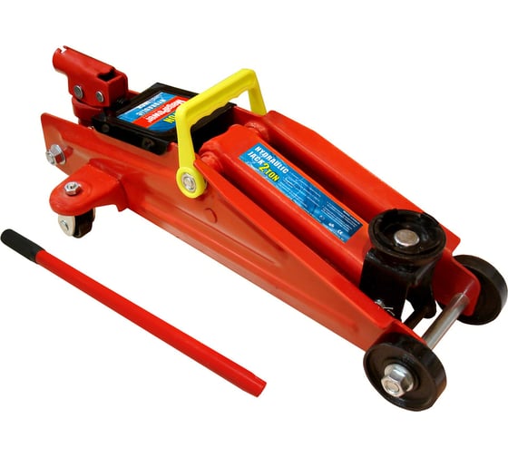 Изображение товара Гидравлический подкатной домкрат Megapower 2т выс.подъема 130-340мм в кейсе 1 HIT M-82000S