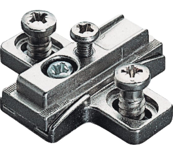 Изображение товара Угловая монтажная площадка Hafele А, с евровинтами 329.84.130