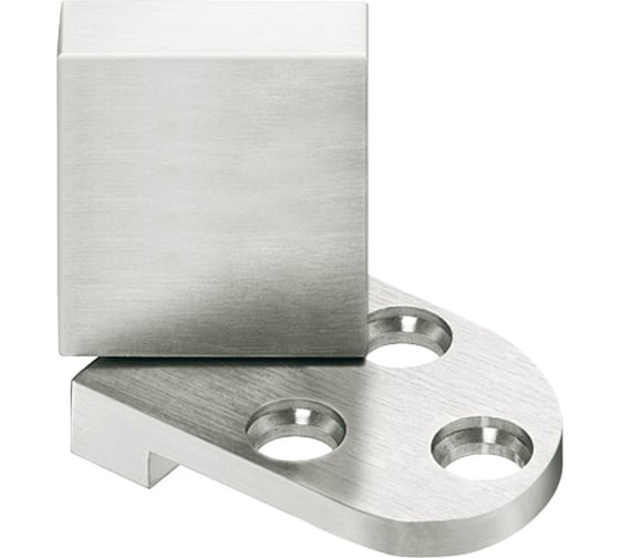 Изображение товара Петля Hafele для стекла, нержавеющая сталь 30x30мм 361.61.050