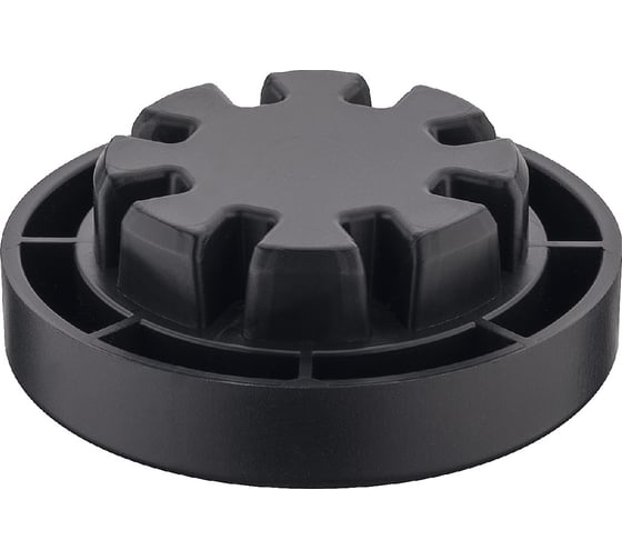 Изображение товара Адаптер под цоколь Hafele опорный, 10 мм, AXILO78, пластик, черный 637.76.422