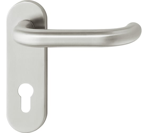 Изображение товара Одинарная ручка Hafele PC, штифт 9 мм, нержавеющая сталь, матовая 903.92.118